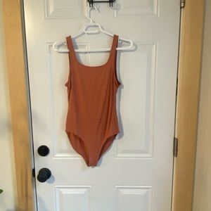 Aritzia - Wilfred free bodysuit. Nice soft fabric.